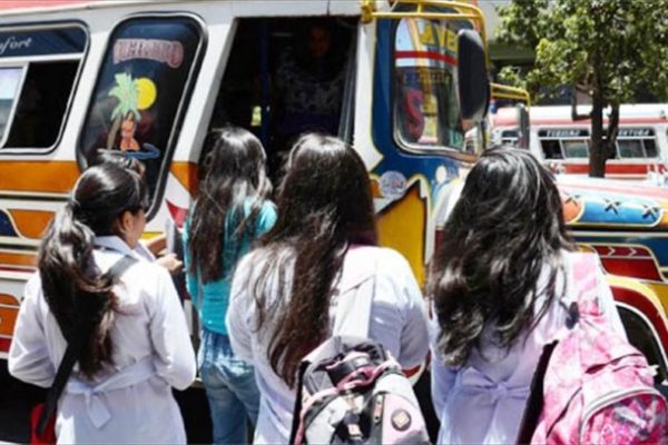 Precio del pasaje estudiantil se mantendrá hasta diciembre