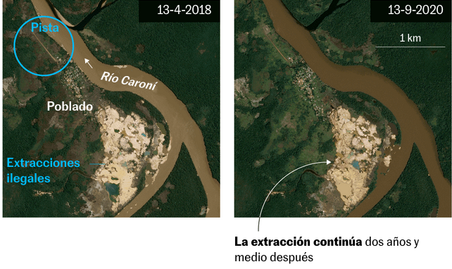 Pistas clandestinas y minería ilegal: Ecocidio silencioso de la selva venezolana