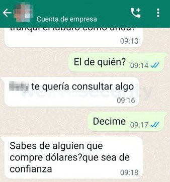 #Alerta | Aumentan estafas en WhatsApp con venta de dólares como anzuelo: ¿Cómo prevenirlas?