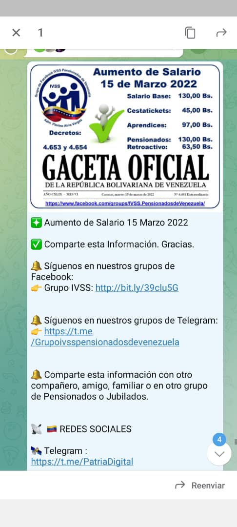 IVSS depositará este #17Mar primera parte del retroactivo del nuevo salario mínimo