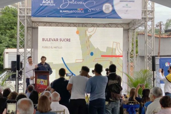 Proyecto Bulevar Sucre: Bancamiga impulsa la renovación de los espacios públicos en El Hatillo