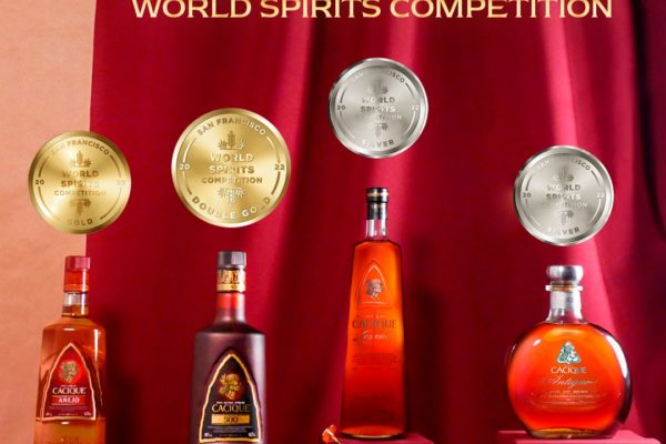 Ron Cacique celebra: Cacique 500 gana medalla Doble Oro en el San Francisco World Spirits Competition