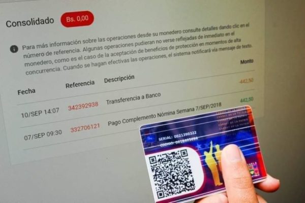 Equivale a US$49: Comenzó la entrega del bono de «Corresponsabilidad y Formación» por el sistema Patria