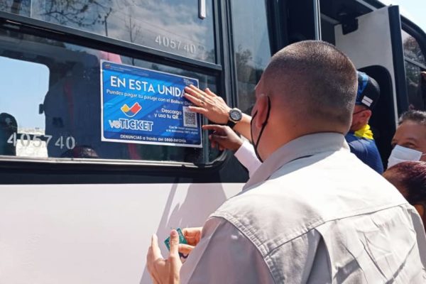 Comenzó sincronización del sistema VeTicket en unidades de transporte público de Caracas