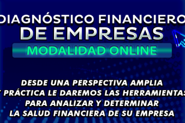 #Atención | Quedan pocos días para participar en el curso online Diagnóstico Financiero de Empresas