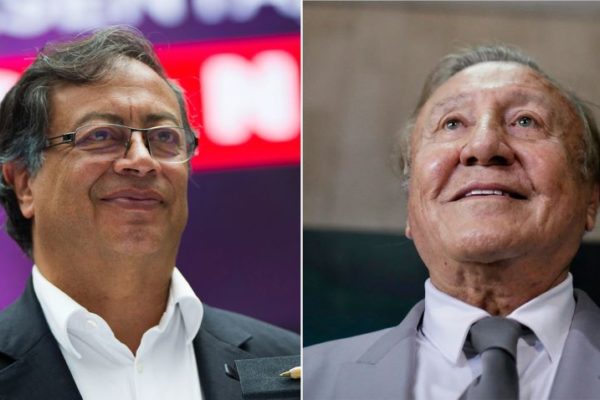 Petro y Hernández empatados en intención de voto a una semana del balotaje en Colombia