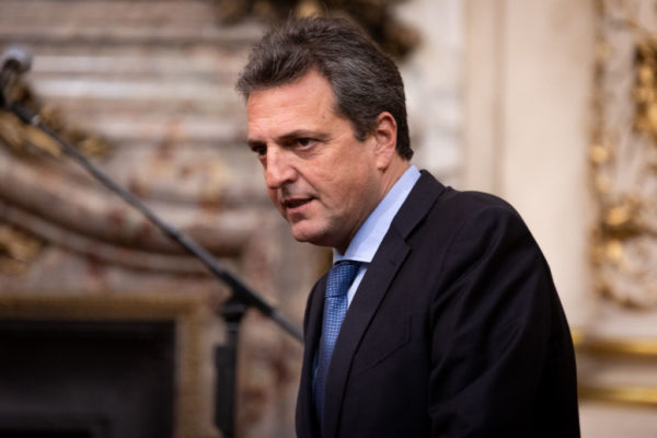 Sergio Massa será el ministro de Economía de Argentina, el tercero en un mes