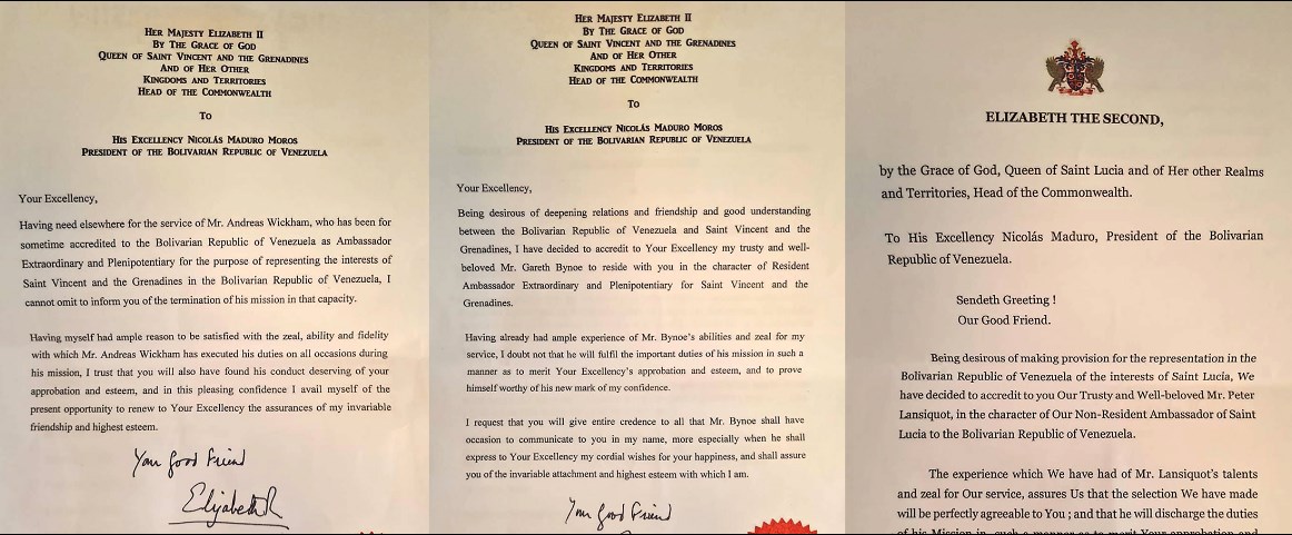 Maduro usa cartas de la reina Isabel en defensa del oro depositado en Inglaterra