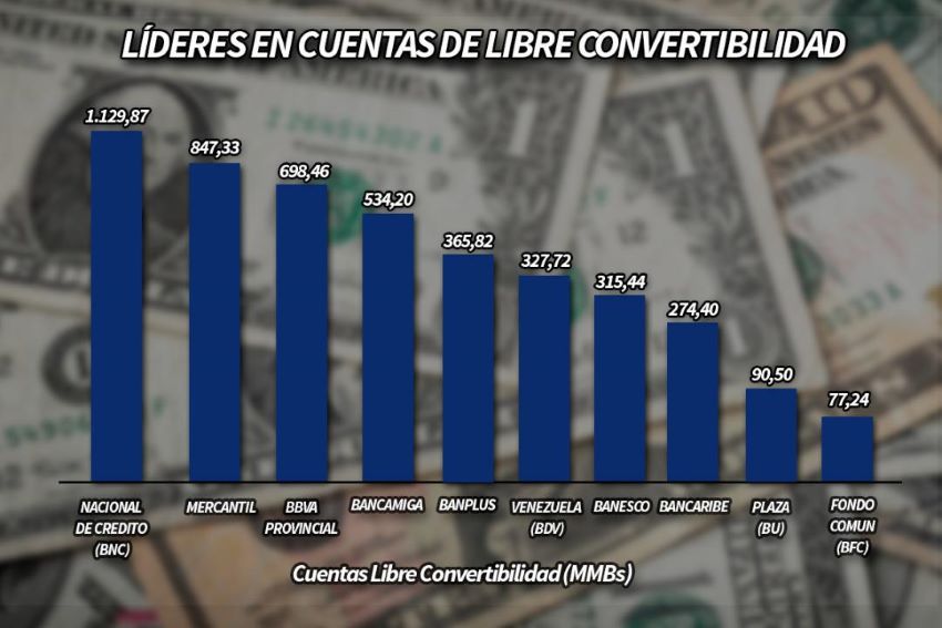 #Exclusivo | Se estanca la dolarización: cuentas en divisas representan 46% de los depósitos (+ líderes)