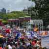 Chavismo salió a la calle a pedir devolución de avión retenido en Argentina