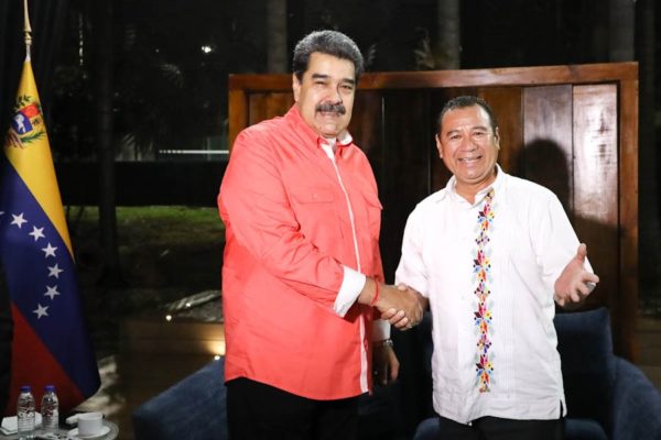 Maduro se reunió con diputados mexicanos para fortalecer las relaciones bilaterales