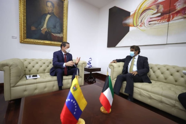 Venezuela y Kuwait estudian plan de trabajo para beneficio de ambos países