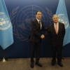 Canciller Faría revisó los «avances sociales y económicos» de Venezuela con el secretario general de la ONU