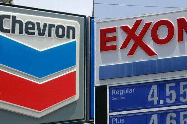 Resultados dispares: ExxonMobil reporta caída de ganancias y Chevron cifras conformes a previsiones