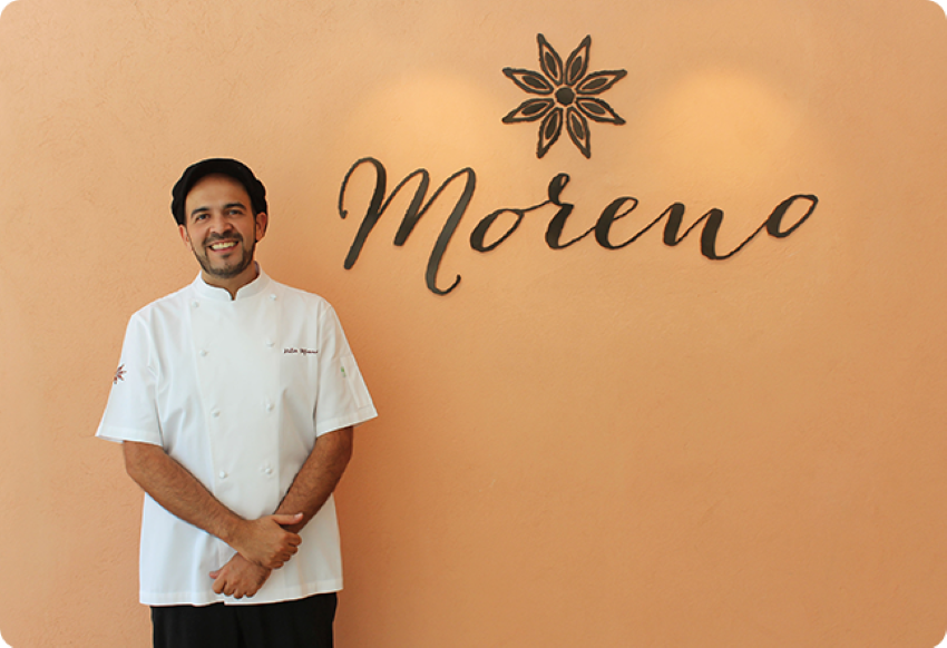 Víctor Moreno Chef venezolano