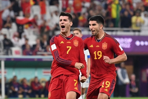 España goleó a Costa Rica 7-0 en su primer partido del Mundial Qatar 2022