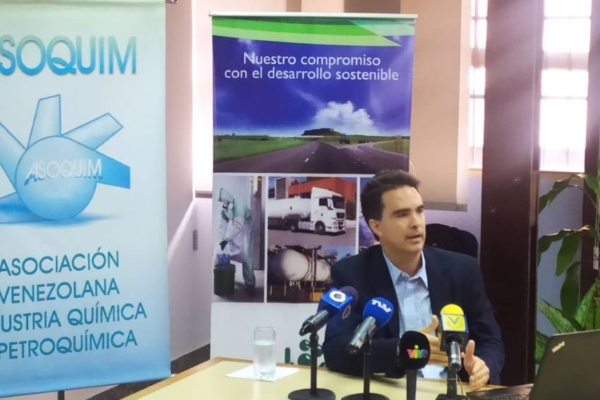 Asoquim: 75% de las empresas del sector químico opera a menos de 40% de capacidad