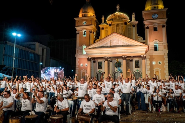 Otro más: Venezuela obtiene récord Guinness con la orquesta de gaita más grande del mundo