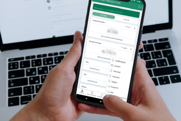 Banesco habilita nuevos servicios de pago en Banescomóvil