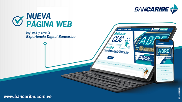 Bancaribe ofrece una nueva experiencia a través de su página web