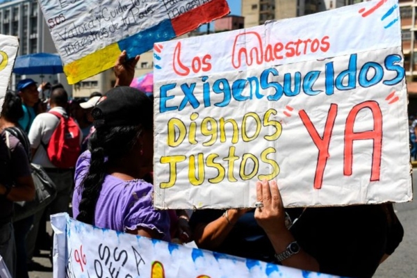 Por salarios dignos: Venezuela sumó 79 protestas de trabajadores en el mes de julio, según Inaesin
