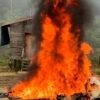 Militares venezolanos destruyeron tres embarcaciones dedicadas a la minería ilegal