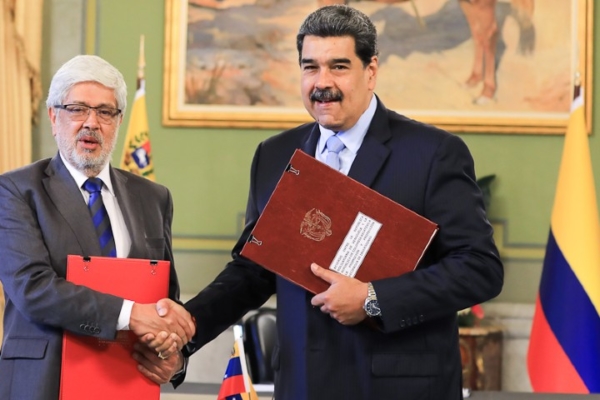 Gobiernos de Venezuela y Colombia firmaron acuerdos para fomentar inversiones bilaterales