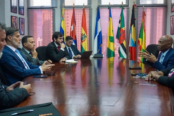 Evaluaron potencialidades y proyectos conjuntos: La reunión entre autoridades venezolanas y el presidente del BDC