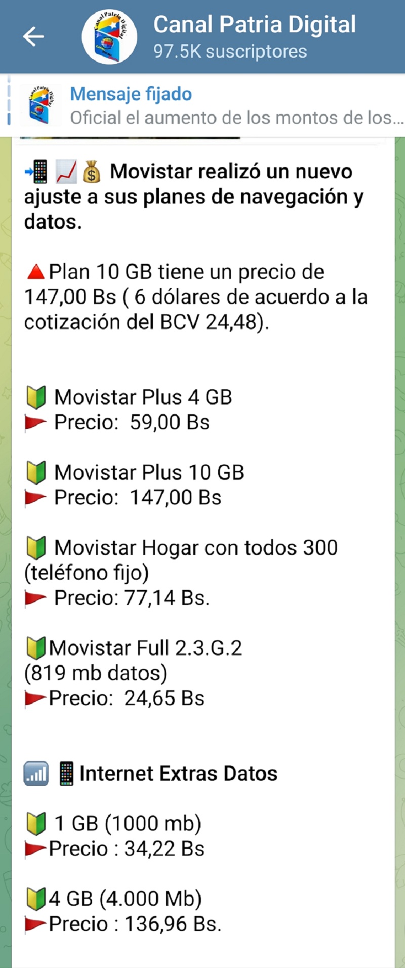 Estas serían las nuevas tarifas del servicio de navegación de Movistar de abril de 2023