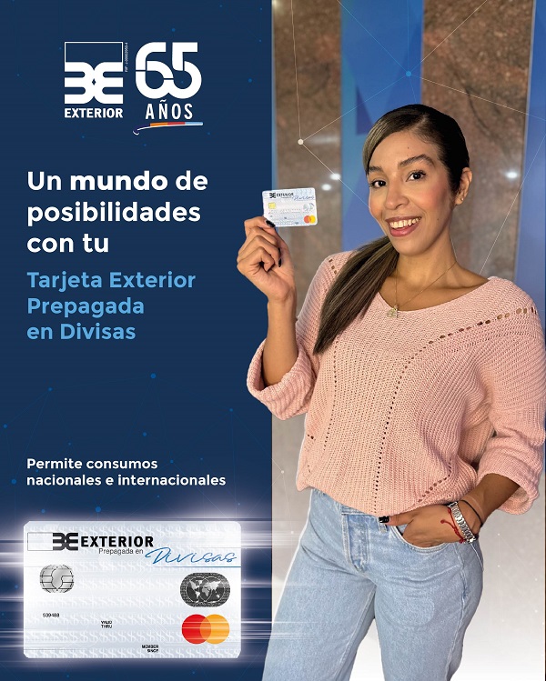 Banco Exterior transforma el servicio con su nueva Tarjeta Exterior Prepagada en Divisas