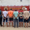 Militares venezolanos detuvieron a 7 hombres en Nueva Esparta por contrabando de combustible (+fotos)
