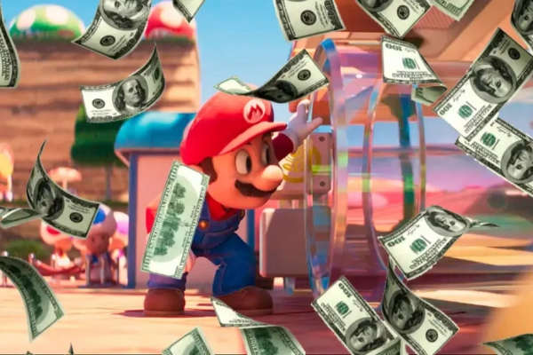 US$377,5 millones recaudó Super Mario Bros durante sus primeros cinco días en taquilla