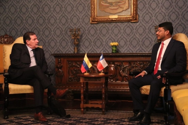Venezuela recibió a una delegación de Chile para abordar «temas de interés binacional»