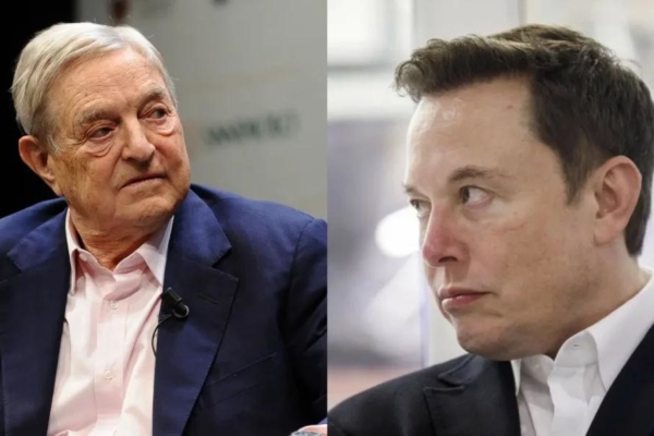 George Soros vende sus acciones en Tesla y Elon Musk lo insulta en Twitter