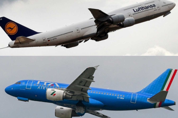 Lufthansa acuerda con el Estado italiano la compra de 41 % de la aerolínea Ita Airways