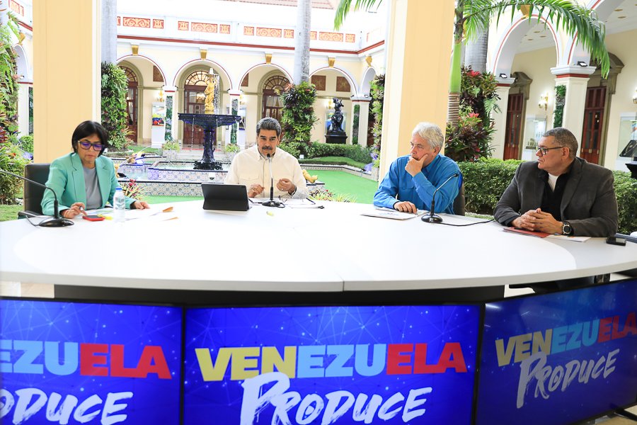 Equipo productivo de Nicolás Maduro 