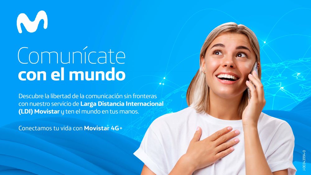 Movistar activa servicio de llamadas de Larga Distancia Internacional