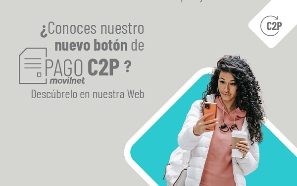 Conozca los pasos para pagos C2P de facturas pospago natural de Movilnet