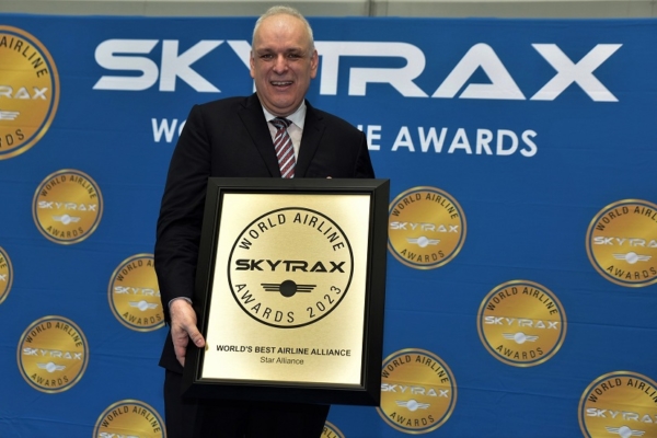 Star Alliance es nombrada la mejor alianza de aerolíneas del mundo en los Skytrax 2023 World Airline Awards