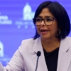 Delcy Rodríguez a EEUU: «Si intensifican la agresión económica pasarían a revisión los mecanismos de cooperación existentes»