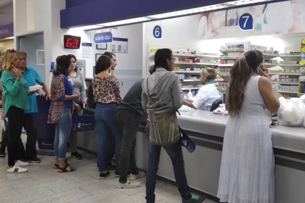 Escasez de medicamentos en Venezuela bajó a 25,9% en junio, pero en Caracas alcanza a 38%