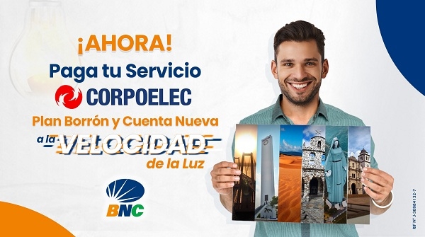 BNC ofrece multiplataforma de pago para servicio Corpoelec