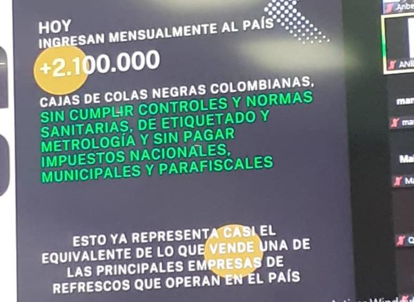 La cuota del mercado de refrescos que se roba el contrabando es cada vez mayor.