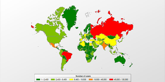 Kaspersky afirma que América Latina sufre más de 7 mil ataques troyanos bancarios al día