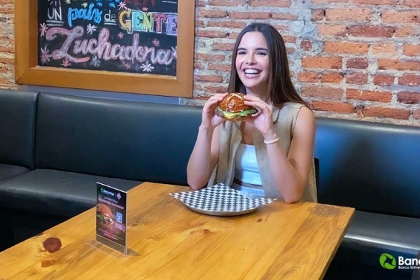 Bancamiga lanzó su hamburguesa a través de una experiencia de marketing sensorial