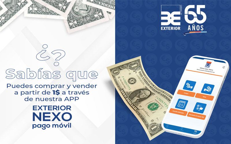 Transforma tu teléfono en una billetera digital con Banco Exterior