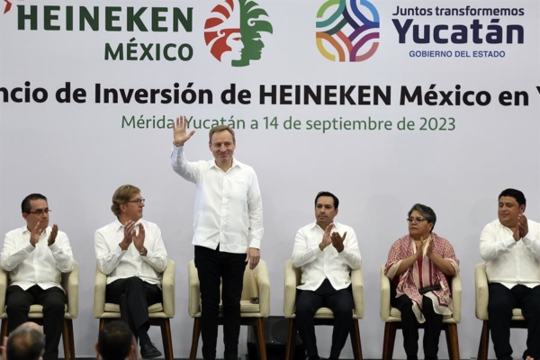 Heineken invierte más de 500 millones de dólares en nueva planta en México