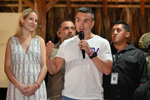 Empresario Daniel Noboa se convierte en el presidente más joven de Ecuador