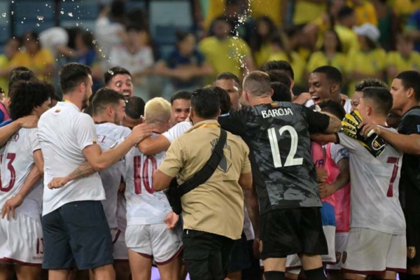 Una cuestión de FE: Venezuela consigue histórico empate 1-1 en casa de Brasil camino al Mundial-2026