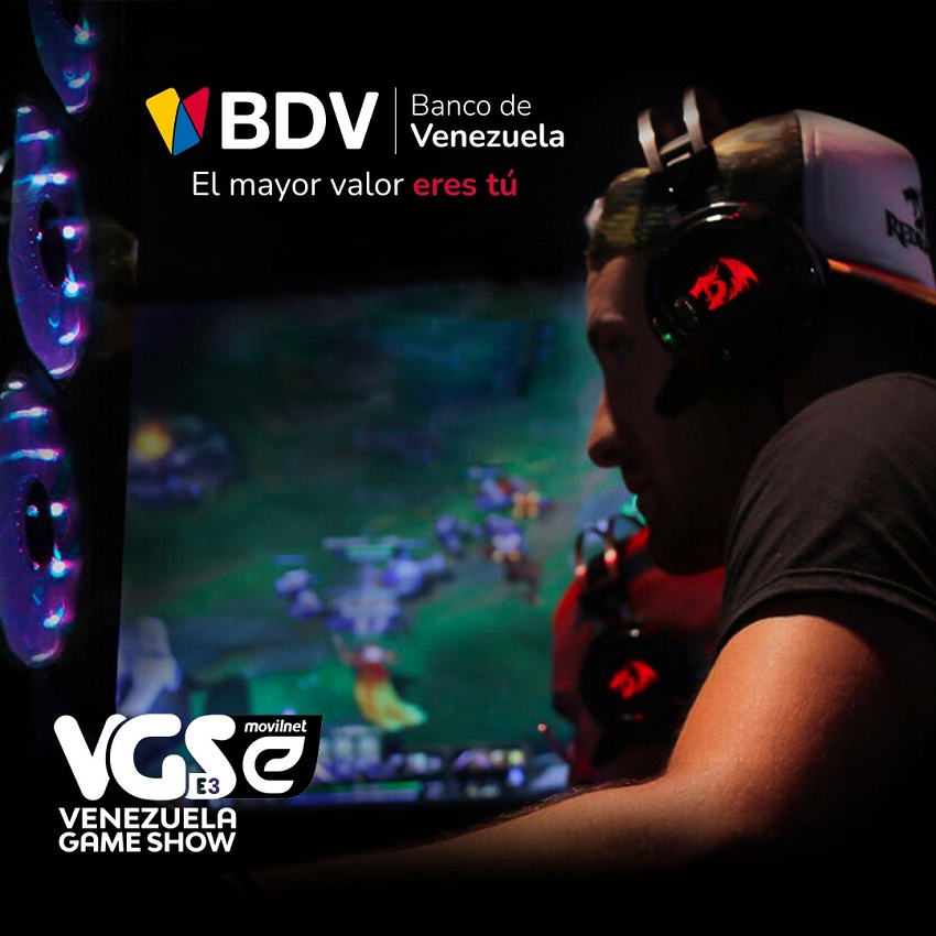 BDV se une a la comunidad gamer desde el Venezuela Game Show E3